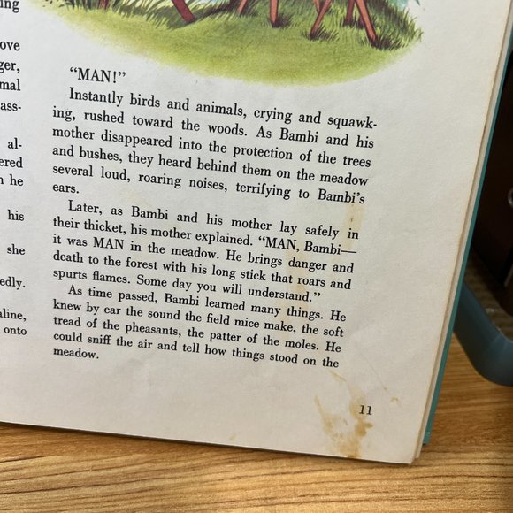 Vintage 1971 The New Walt Disney Treasury 10 Favorite Stories - Picture 10 of 12